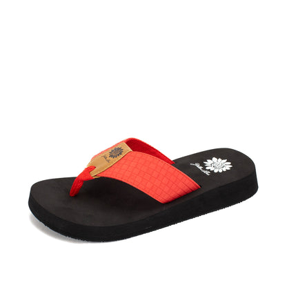 Yellow Box Footwear Flinge Flip Flop - Red
