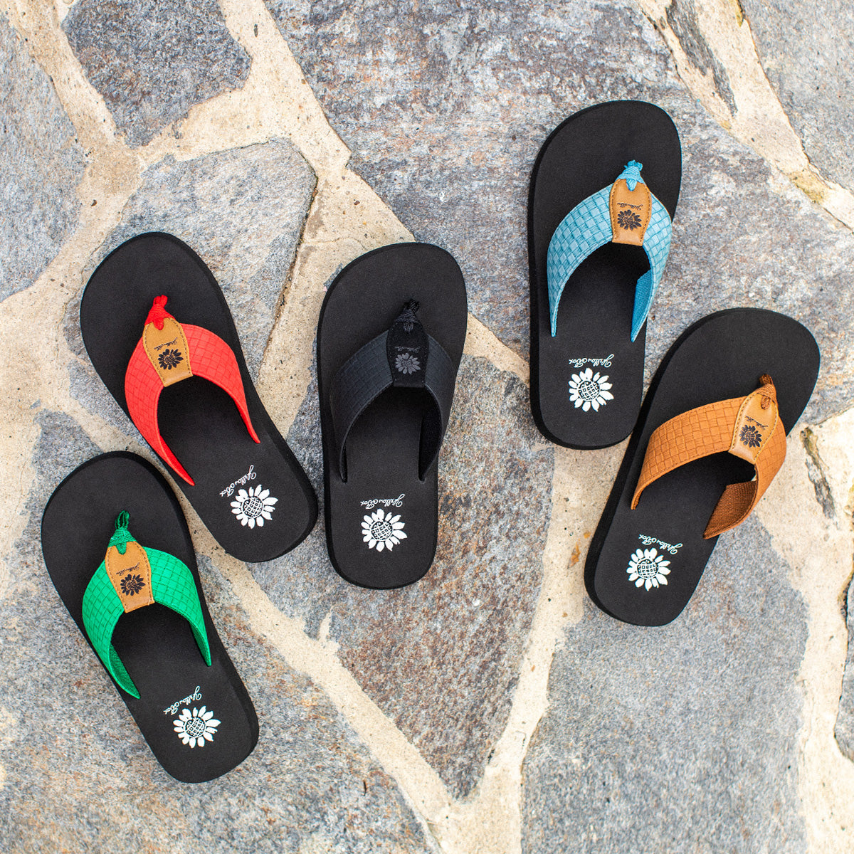Yellow Box Footwear Flinge Flip Flop - Red